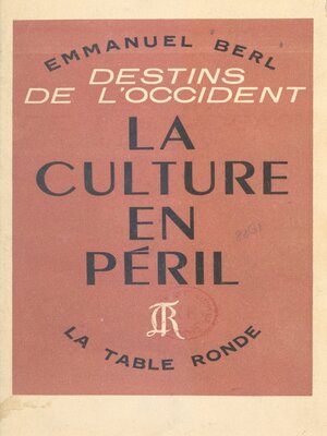 cover image of Destins de l'Occident (1)